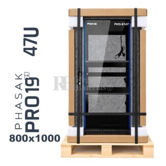 Armario Rack 47U 800x1000 | Phasak Pro PHO-8147 19 In